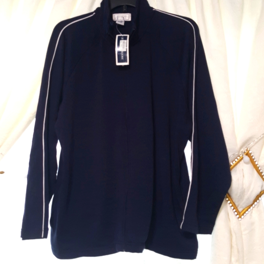 Navy Sweater with pockets